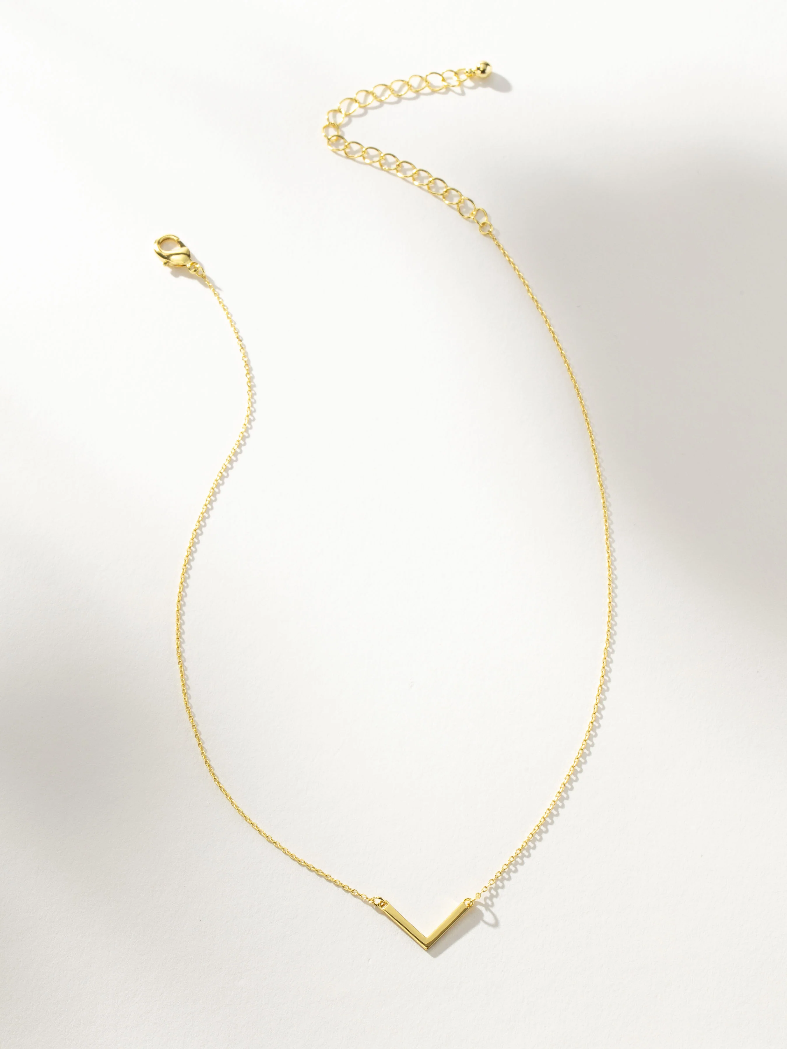 Double Baby V Necklace Stack - Image 6