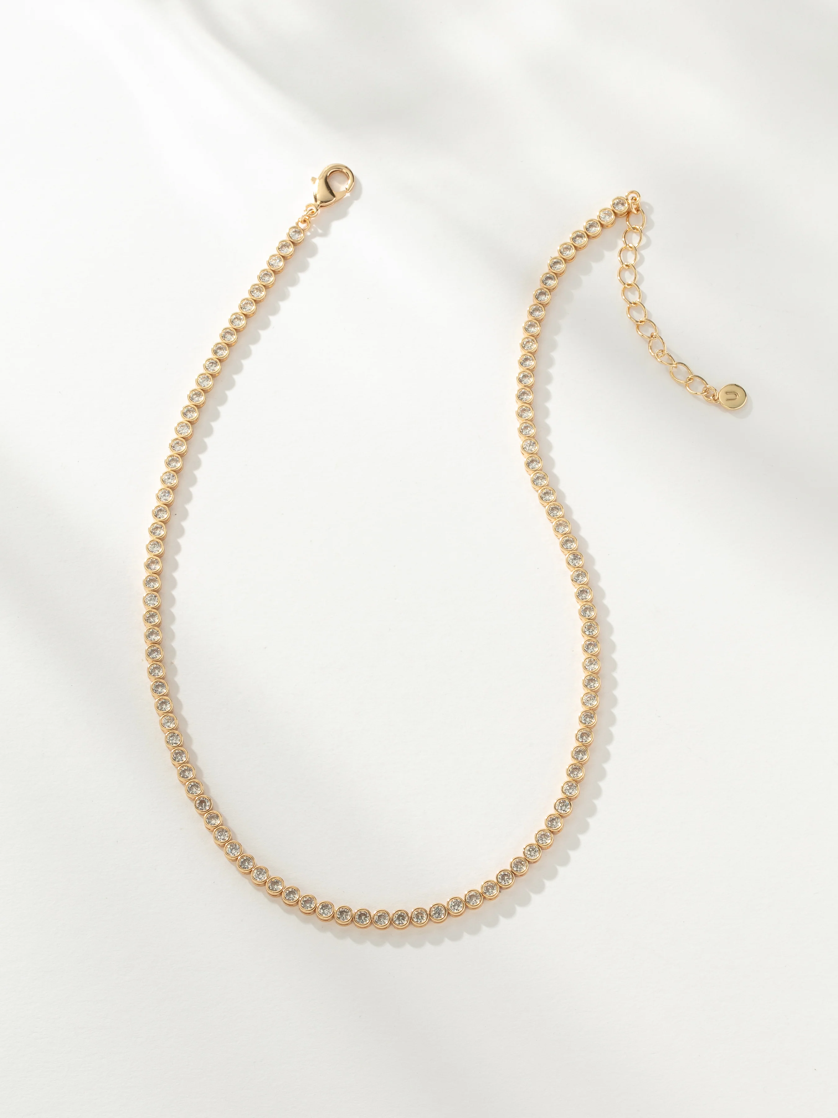 Personalized Tennis Necklace Stack - Image 2
